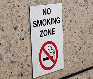 Image of no smoking sign