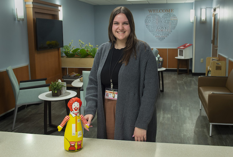 A drive to help others leads to position at Ronald McDonald House
