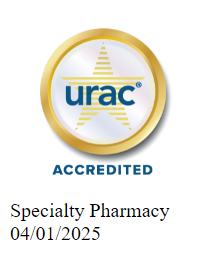 URAC Specialty Pharmacy Accreditation seal